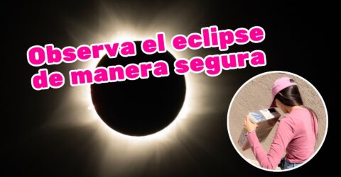 Observa el eclipse