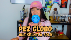 pez globo que se infla solo